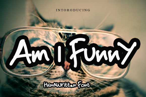 Am I Funny: A Versatile Handwritten Font for Creative Campaigns