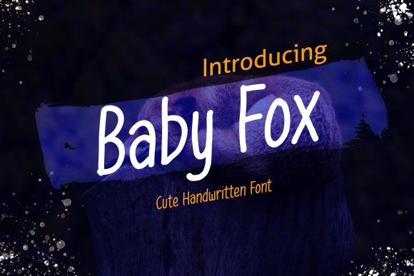 Bring Charm to Your Craft with Baby Fox Font