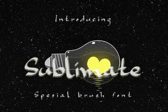 Bring Charm to Your Creations with Sublimate Font
