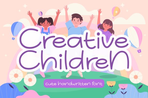 Bring Charm to Your Handmade Creations with Creative Children Font