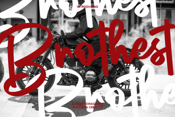 Brothest: A Bold and Dynamic Display Font for Editorial Design