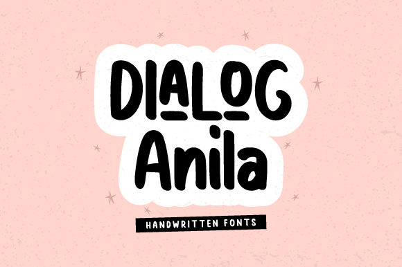 Dialog Anila: A Handwritten Font for Engaging Visuals
