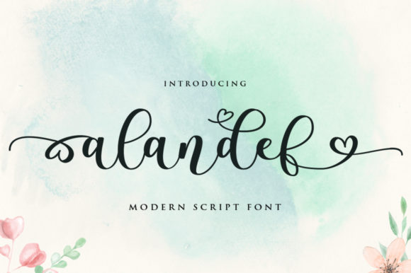 Discover Alandef: A Dazzling Script Font for Captivating Campaigns