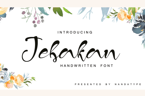 Discover Jebakan: A Charming Script Font for Editorial Design