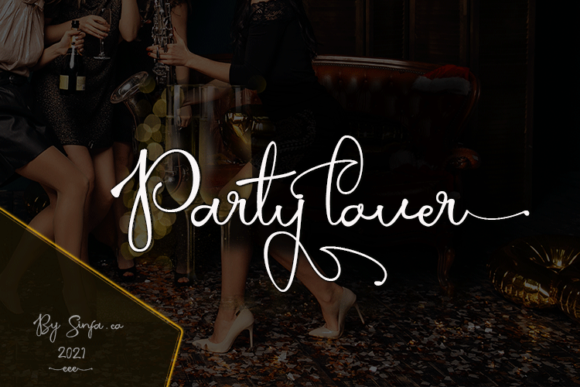 Discover Party Lover: A Font for Elegant Editorial Design