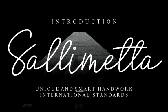 Discover Sallimetta: A Versatile Handwritten Font for Editorial Design