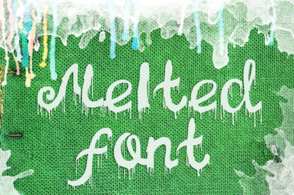 Discover the Charm of Melted: A Whimsical Handwritten Font