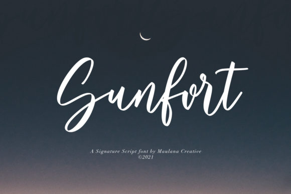 Enhance Your Brand with Sunfort: A Premium Script Font