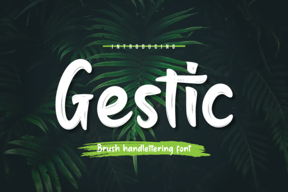 Enhance Your Campaigns with Gestic: A Versatile Handwritten Font