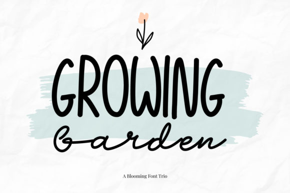 Enhance Your Campaigns with Growing Garden Font