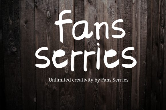 Enhance Your Craft Projects with Fans Serries Font