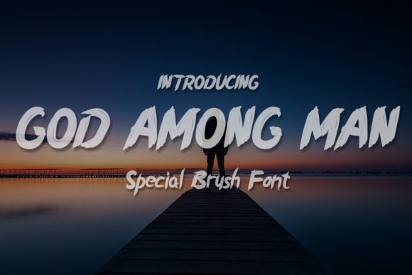 God Among Man: A Premium Script Font Review