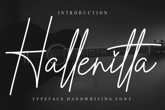 Hallenitta: A Stylish Script Font for Modern Web Design