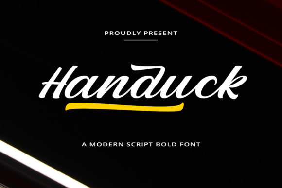 Handuck: The Perfect Script Font for Your Next Editorial Project