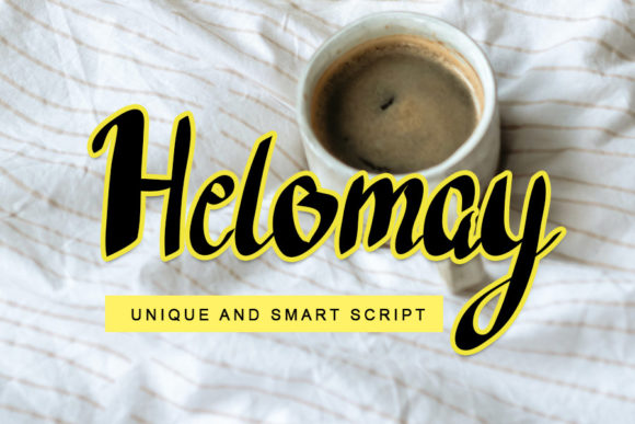 Helomay: A Modern Handwritten Font for Editorial Design
