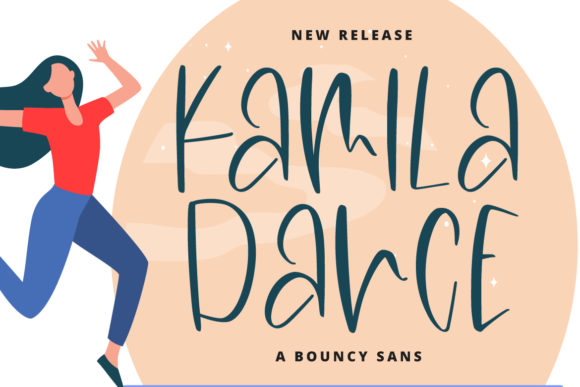 Kamila Dance: A Handwritten Font for Creative Web Design