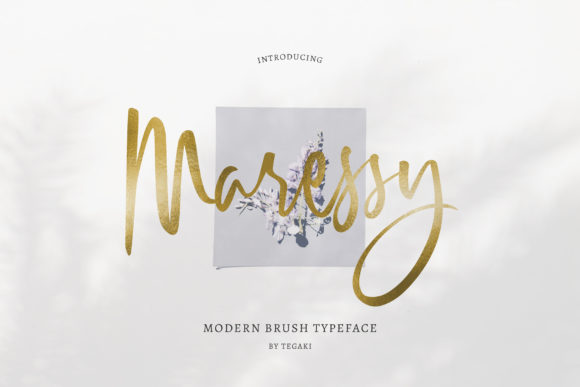Maressy: Elevate Your Editorial Design with This Premium Handwritten Font