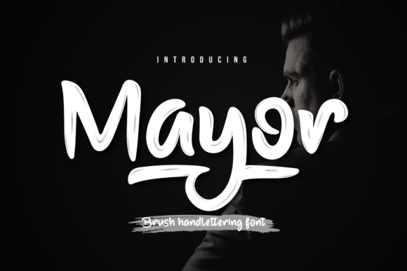 Mayor: A Brush Handwritten Font for Creative Branding