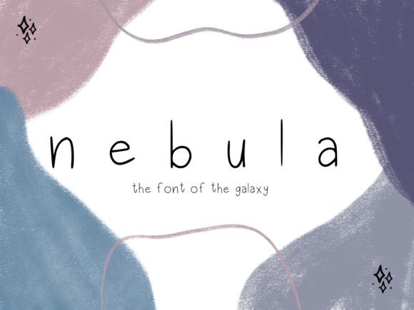 Nebula: A Handwritten Font for Editorial Elegance