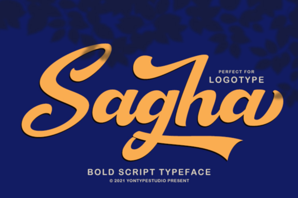 Sagha: The Retro Handwritten Font for Bold Branding