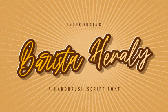 Transform Your Brand with Barista Heraly Font