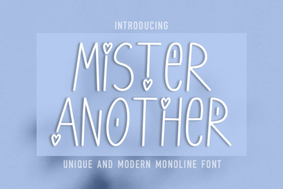Transform Your Brand with Mister Another: A Versatile Handwritten Font