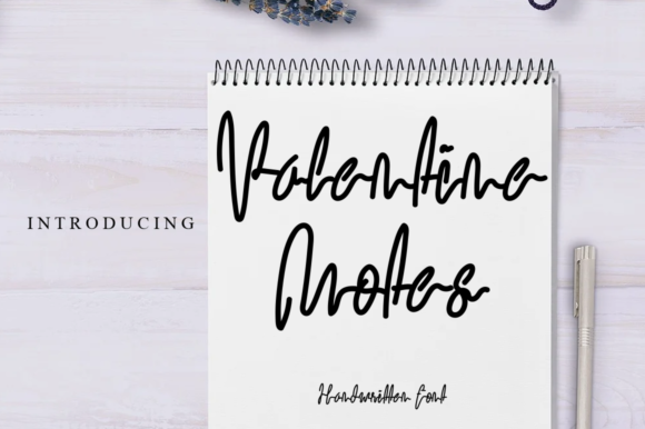 Valentine Notes: A Stylish Script Font for Engaging Campaigns